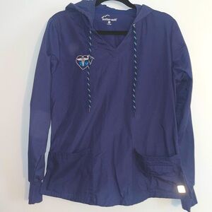 RN nursing scrub hoodie